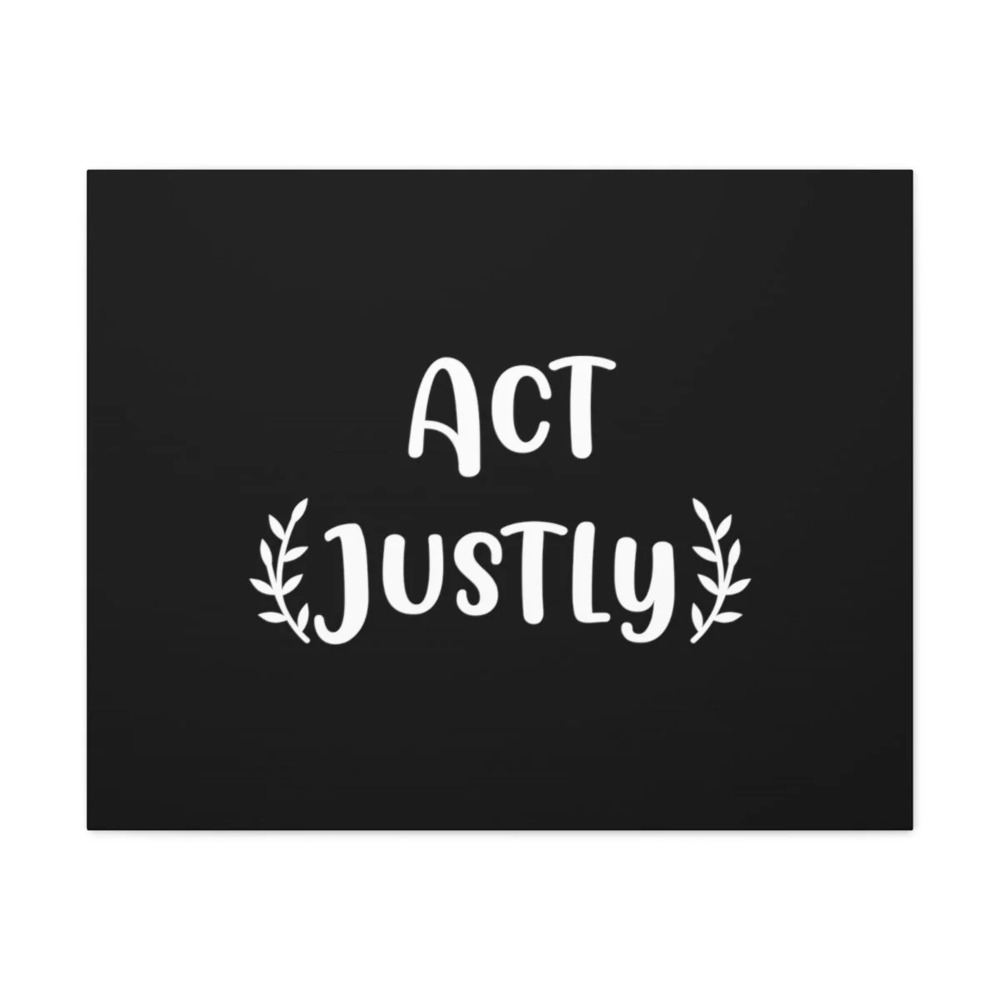 Scripture Walls Act Justly Micah 6:8 Christian Wall Art Bible Verse Print Ready